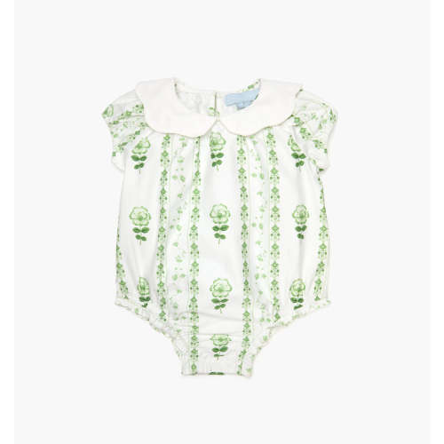 The Baby Nova Bubble - White/Green Arcadia Border – Hill House Home
