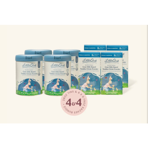 Little Oak Company Natural Goat Milk Infant Formula Bundle
