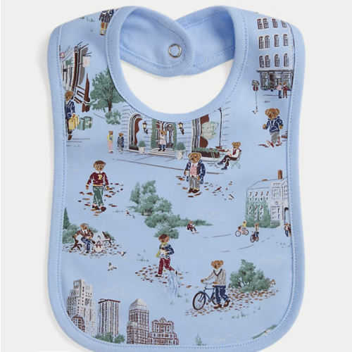 Polo Bear Cotton Interlock Bib