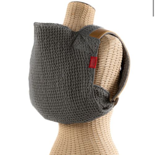 Shiitake and Camel Leather Onbuhimo Back Carrier