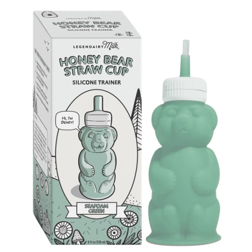 Honey Bear Straw Cup | Silicone Training Cup | Legendairy Milk