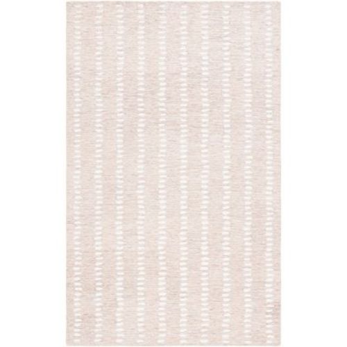 Abstract ABT498 Hand Tufted Indoor Area Rug - Beige/Ivory - 8'x10' - Safavieh