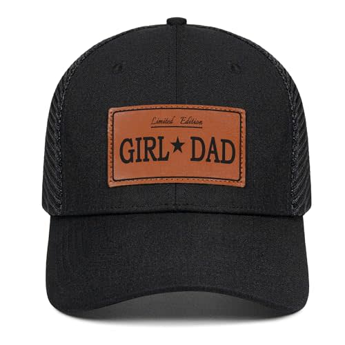 Girl and Dad Hat Gifts for Father Men from Daughter Wife,Fathers Day,Birthday,Christmas
