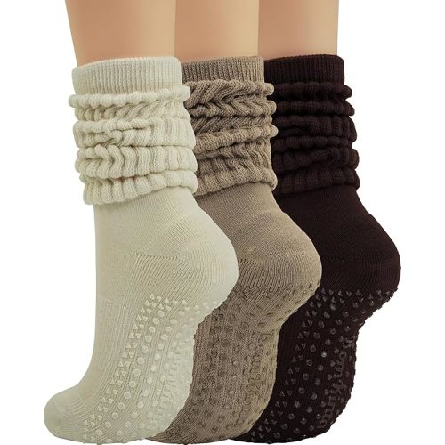 No Slip Hospital Socks