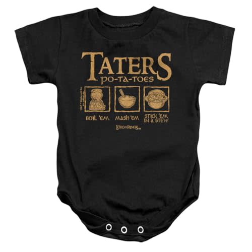 Popfunk Lord of the Rings Taters Unisex Infant Snap Suit for Baby
