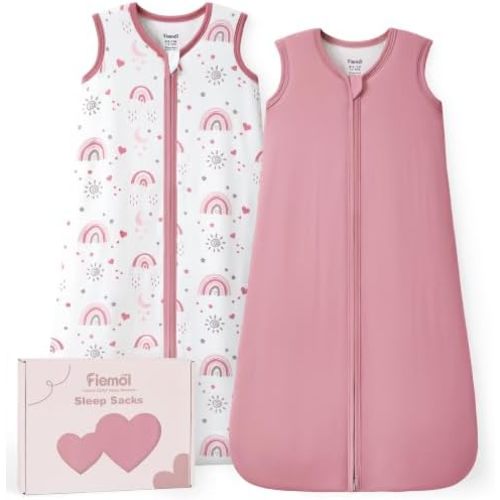 Rayon Made from Bamboo Sleep Sack 1.0 TOG, 6-12 Months Baby