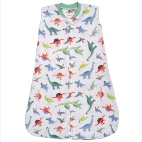 Hudson Baby Infant Boys Fleece Sleeping Bag, Sack, Blanket, Cheerful Dino Friends, 0-6 Months