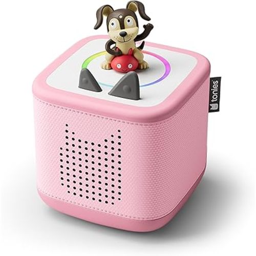 Toniebox 2 Audio Player Bundle for Kids 1+ with Playtime Puppy - Cloud Pink