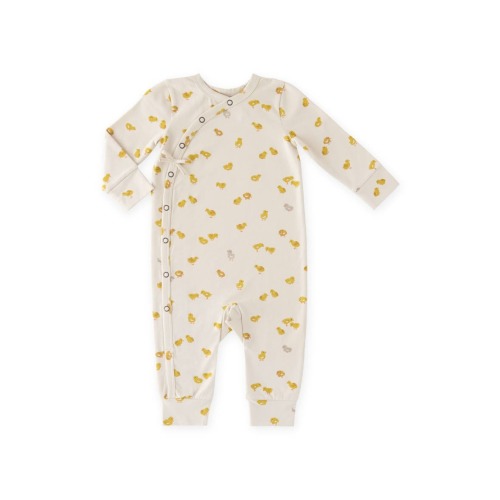 Littles Snap Organic Cotton Romper - Chick