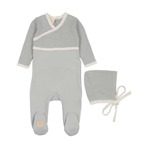Classic Wrap Footie & Hat Set