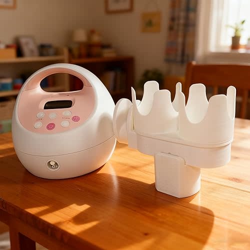 for Spectra S2 Bottle Holder, Portable Detachable Compatible with Spectra S2 Accessories, Dual Organizer with Hose Management