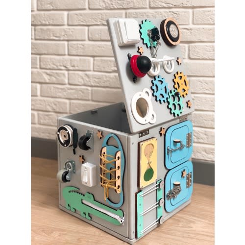 Busy Cube & Storage For Toys