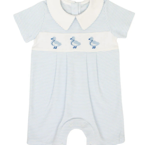 Little Duckling | Short Sleeve Playsuit – Baby Dunn