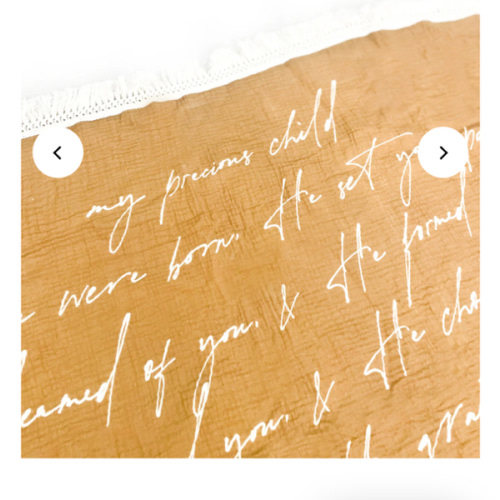 My Precious Child Prayer, Tassel Swaddle Blanket – OUR HOUSE ABOVE