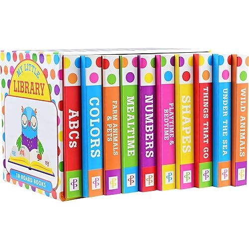 My Little Library of Board Books (10 Book Set in Slipcase) Board book – Picture Book, January 1, 2024