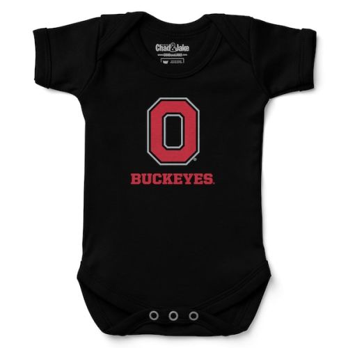 Ohio State Buckeyes Chad & Jake Newborn & Infant Logo Bodysuit - Black