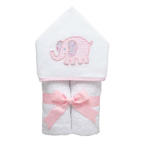 Elephant Everykid Towel, Pink