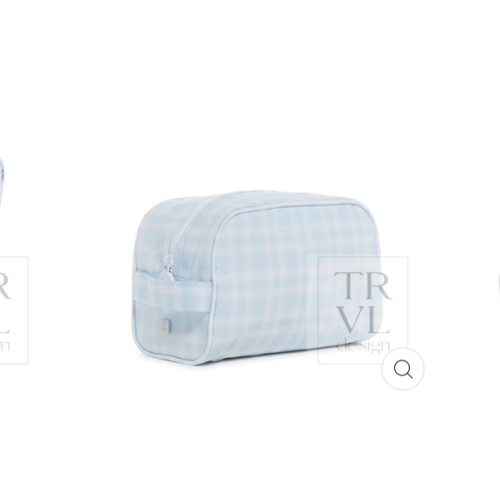 Dopp Bag - Stow It - Pimlico Plaid Blue