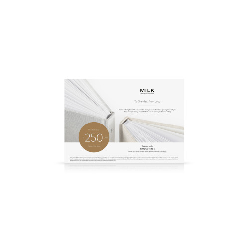 MILK Books Gift Card for Photo Albums