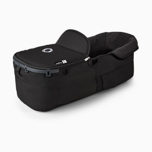 Kangaroo Bassinet Fabric - Midnight Black