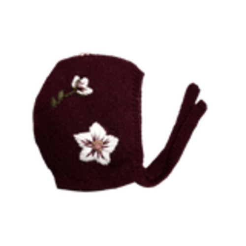 Hellebores bonnet - Grape