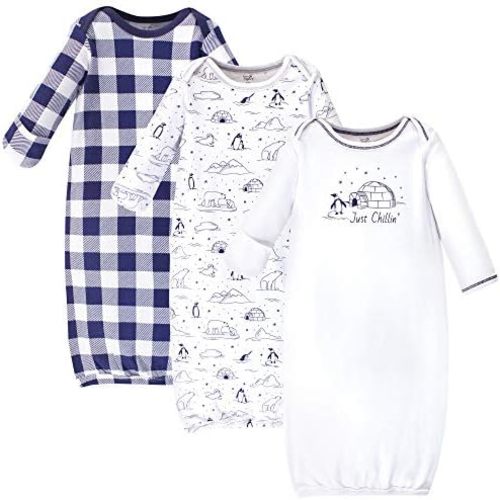 Touched by Nature Unisex Baby Organic Cotton Gowns