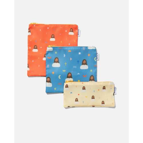 Jesus Reusable Snack Bags – Eco-Friendly Faith Essentials | Be A Heart