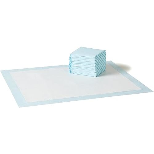 Amazon Basics Disposable Dog Training Pads with Quick-Dry Surface that Turns Liquid into Gel, XL, 34 x 28 Inches, 15-Pack