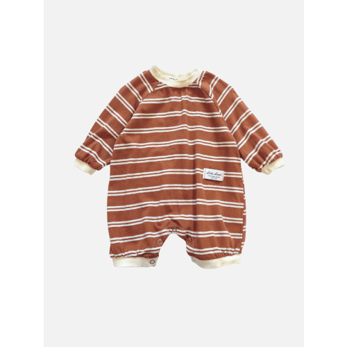 SLOUCHY STRIPE ROMPER