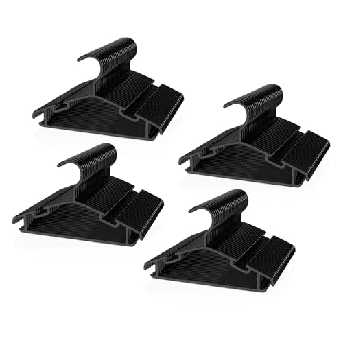 VILICK Kids Plastic Hangers, Baby Clothes Hangers for Closet 100 Packs Non-Slip Toddler Hangers for Infant Child Clothing for Pants Coats Skirts (Black)