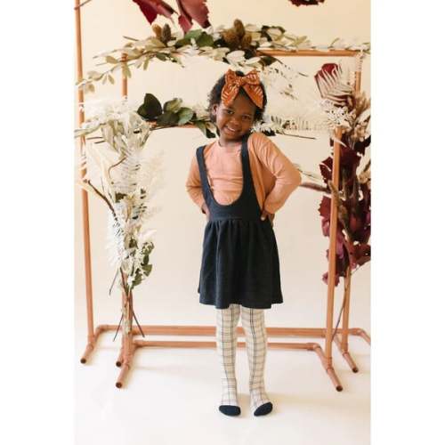 Sage Tights, Cream - Little Millers | Maisonette