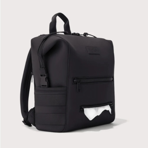Indi Diaper Backpack in Onyx, Small