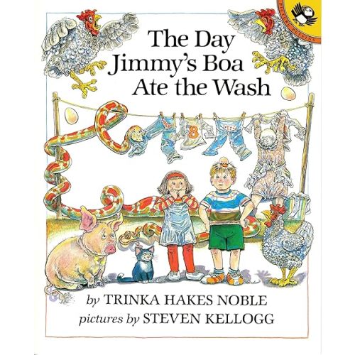 The Day Jimmy's Boa Ate the Wash Paperback – Picture Book, October 9, 1992