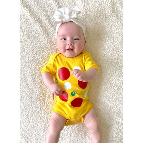 Pizza Baby Bodysuit for Your Little Home Slice, Pizza Baby Onesie