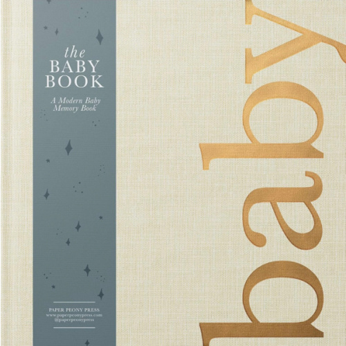 The Baby Memory Book: Beautiful Modern Baby Book and Scrapbook for Baby's First Years to Track Special Moments, Milestones and Growth from Pregnancy to First 5 Years