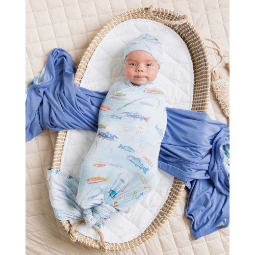 Holy Carp Swaddle & Beanie Set