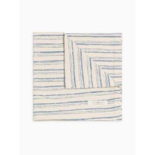 Colored Organics Swaddle Blanket Wave Stripe / Rain one size