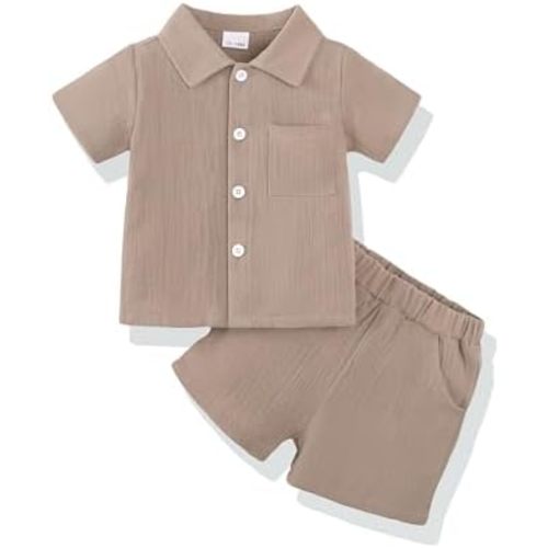 Toddler Baby Boy Clothes Summer Outfits Cotton Short Sleeve T-Shirt Dinosaurs Shorts Set Boy Clothes Outfits Set