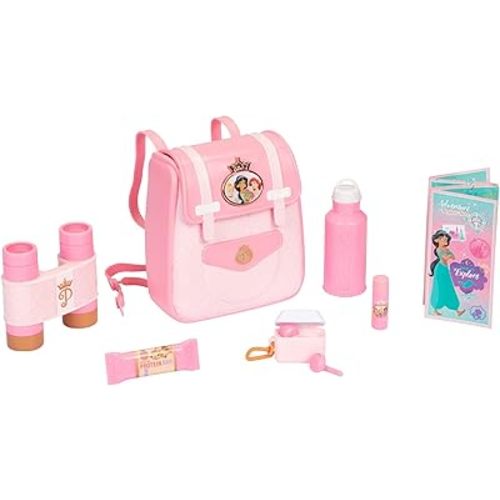 Disney Princess Style Collection Travel Backpack Role Play Toy, Ready for a Trendy Stylish Outdoor Adventure!