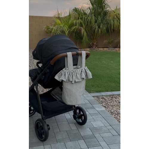 Ruffle Stroller Bag
