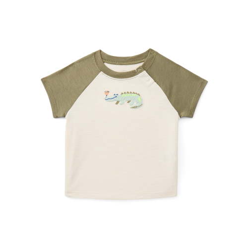 Wonder Nation Baby Boys Graphic Raglan Tee, Sizes 0/3M-24M