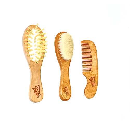 Pampered Bee Hair Brush and Comb Set – Pamperedbee