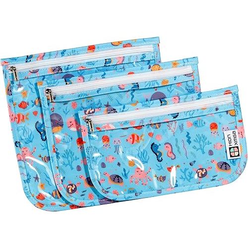 Set of 3 Waterproof Diaper Storage Pouch