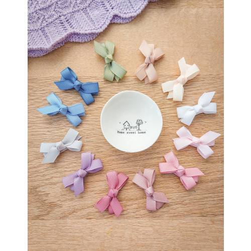 Baby Bows, Baby Hair Clips, Bow Snap Clips, Baby Fringe Clips, First Hair Bows, Toddler Hair Clips, Gentle Hair Clips, Mini Baby Bows