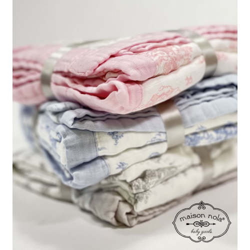Storyland Toile Cloud Blanket