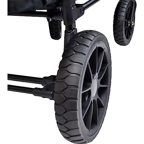 WonderFold Stroller Wagon All Terrain XL Wheels - Extra Large Stroller Wheels - Smooth Ride on Dirt, Mud or Gravel - Compatible with All W4 Models & W2 Elite/Luxe Models