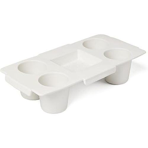 BOGG BAG Top o' the Bogg to Ya – Removable Tray Top for Large Tote – Durable, Washable Snack or Drink Station – Beach, Pool, Boat, Sports (For Shore White)