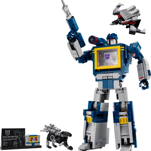 Transformers: Soundwave 10358 | LEGO® Icons | Buy online at the Official LEGO® Shop US