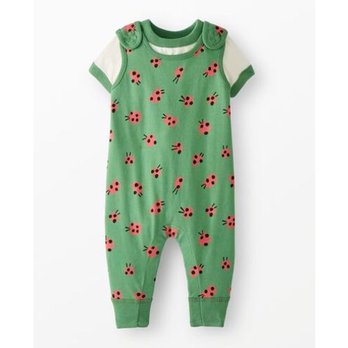 Baby T-Shirt & Overalls Set 6-12m