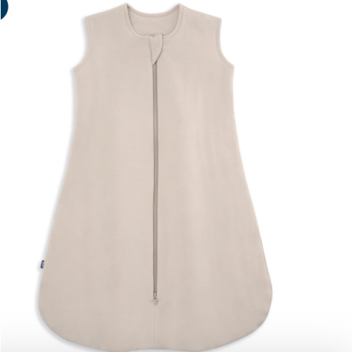 HALO - 1.5 TOG supersoft bamboo wearable blanket, double zipper sleeping bag with weighted feel - oat